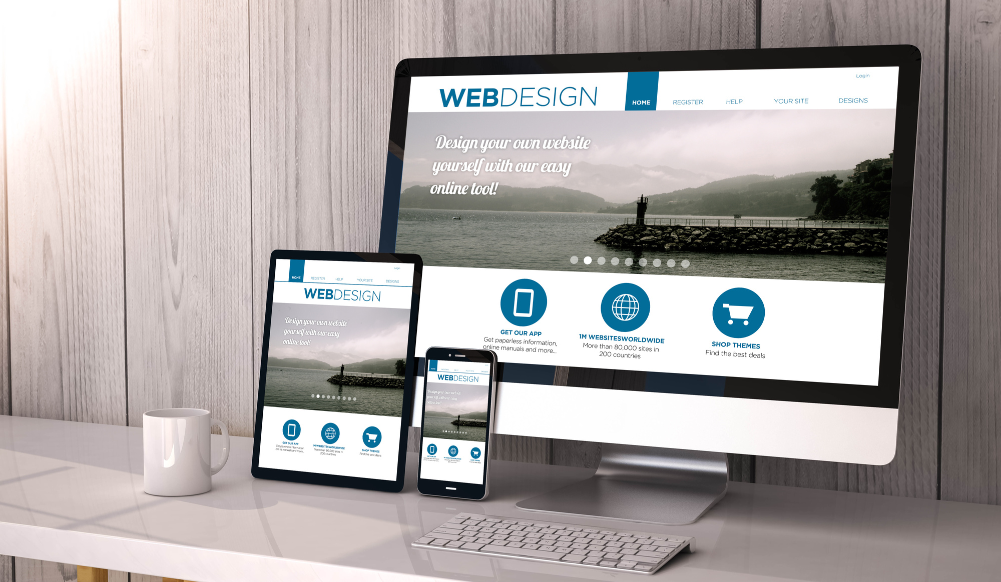 website header design