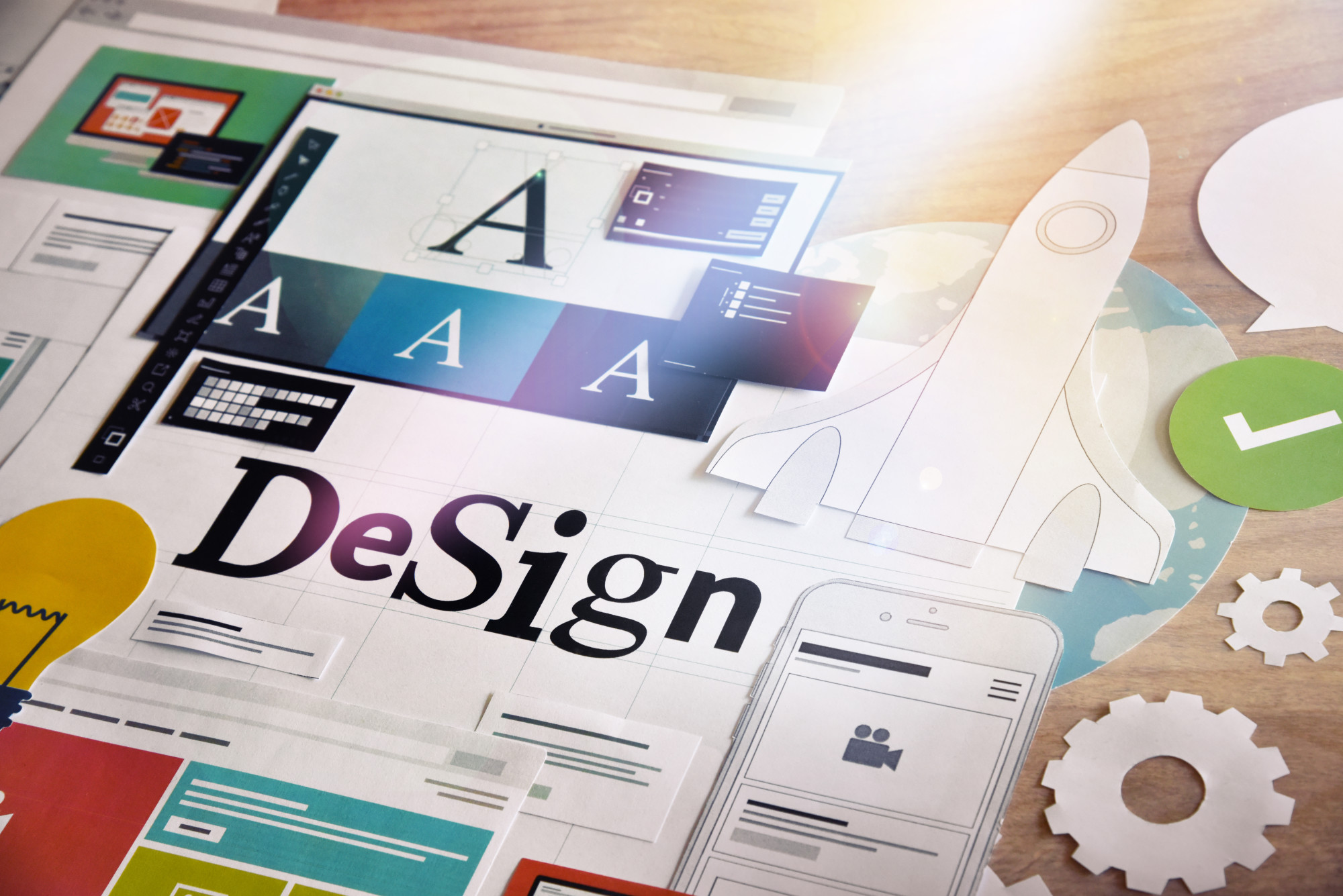 marketing design layout